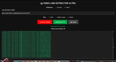 Video Link Extractor Pro—Extraia Todos Os Links De Videos!