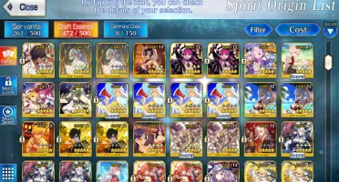 Fate GO/Fate Grand Order Conta 18SSR 42SR NA