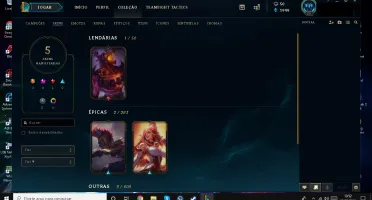 CONTA LOL PLATINA 4