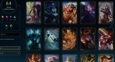 CONTA LOL- LVL 234 - 155 Champions - 64 Skins - FULL ACESSO
