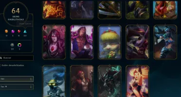 CONTA LOL- LVL 234 - 155 Champions - 64 Skins - FULL ACESSO