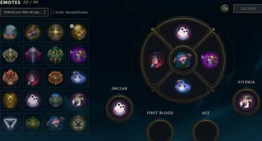 Conta LoL (44 skins , 98 campeôes) com ícones raros