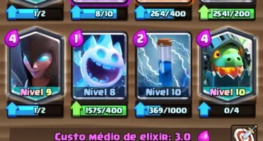 Conta de Clash Royale Arena Eletrovale