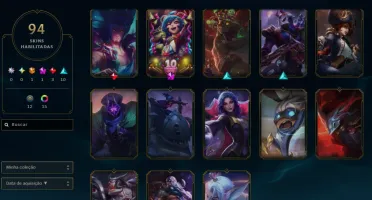 [Entrega Automática] Lol Prata, 94 Skins, Skins Ultimate, Mí