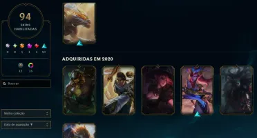 [Entrega Automática] Lol Prata, 94 Skins, Skins Ultimate, Mí