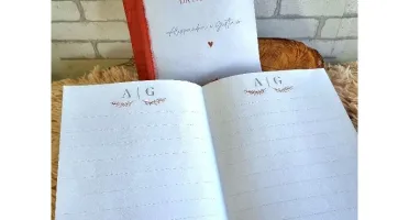 Par de Cadernos de Votos Personalizados