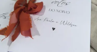Par de Cadernos de Votos Personalizados