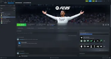 Conta Steam Com Fc 25 E Outros Jogos
