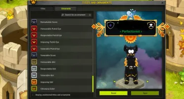 Dofus Spiritia - Roublard 200 rank 5