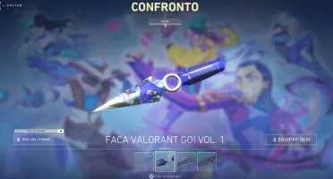 Conta Valorant Platina 1 Vandal Ancifogo Phantom Glitchpop