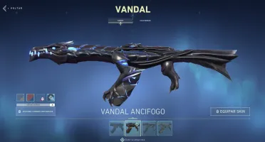 Conta Valorant Platina 1 Vandal Ancifogo Phantom Glitchpop