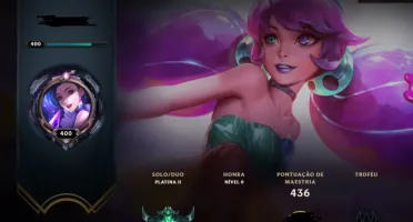 Conta lol 355 Skins Platina 4