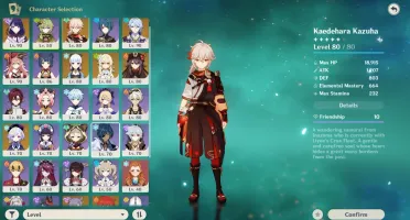 GENSHIN AR57 HUTAO AYAKA RAIDEN AYATO KAZUHA GARANTIDO TIROS
