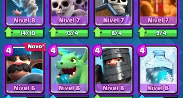 Conta Clash Royale 5 lendarias