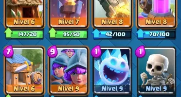 Conta Clash Royale 5 lendarias