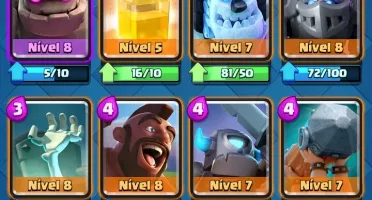 Conta Clash Royale 5 lendarias