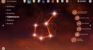 Ganyu + arco de amos + Kazuha + Ayaka + Raiden