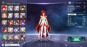 Castorice E2 S1 + 37 Personagens 5 Estrelas Conta End Game
