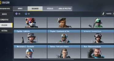 Conta top para cod mobile