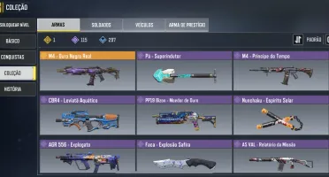 Conta top para cod mobile