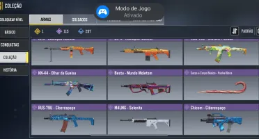 Conta top para cod mobile