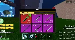 Conta roblox (conta braba ALL star e blox fruits entre outro