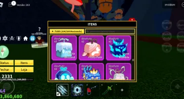 Conta roblox (conta braba ALL star e blox fruits entre outro