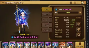 Conta summoners war global com 28 nat 5 - PVE completo