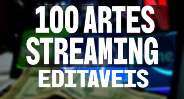 Pack De 100 Artes Streaming + Entrega Automatica + Editaveis