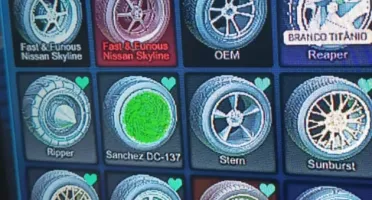 Conta de rocket league muito rara