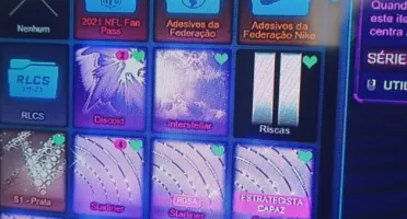 Conta de rocket league muito rara