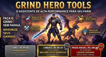 Grind Hero Tools - Macro Autopot, Autocombo, Autoloot