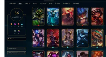 Conta de league of legends Diamante 4