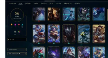 Conta de league of legends Diamante 4