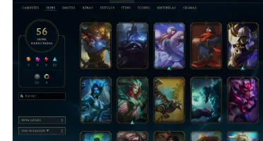 Conta de league of legends Diamante 4