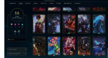 Conta de league of legends Diamante 4
