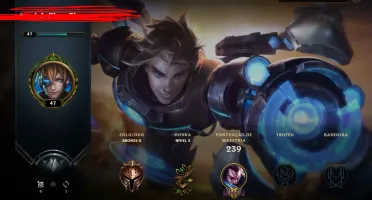 Conta de League OF Legends Lev:47 Champions:84 Skin:19