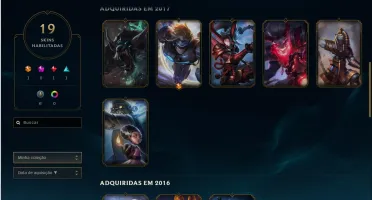 Conta de League OF Legends Lev:47 Champions:84 Skin:19