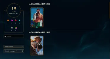 Conta de League OF Legends Lev:47 Champions:84 Skin:19