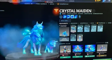 Conta Dota 2 Com Arcanas, Personas, Imortais. Venha Conferir