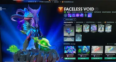 Conta Dota 2 Com Arcanas, Personas, Imortais. Venha Conferir
