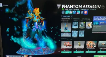 Conta Dota 2 Com Arcanas, Personas, Imortais. Venha Conferir