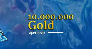 10.000.000 Gold - TIBIA - Open PvP