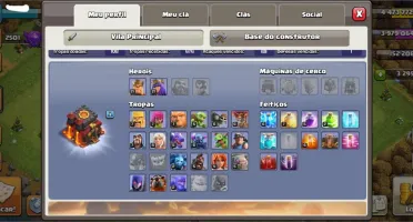 Conta de Clash of Clans TH10 - Bem Upada