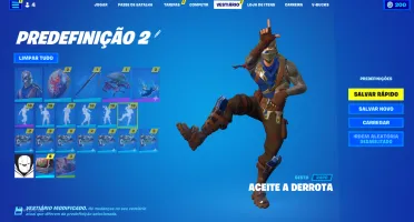 Conta Fortnite Temporada 2, com cavaleiro royale