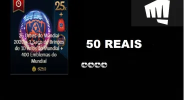 50 ORBES PSYOPS +1 SACO DE BRINDES PSYOPS+800 EMBLEMAS - LOL