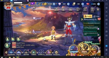 Conta Saint Seiya Awakening - Level 55 - Server A100