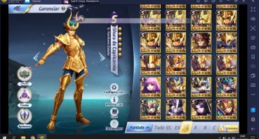 Conta Saint Seiya Awakening - Level 55 - Server A100