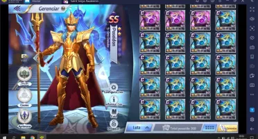 Conta Saint Seiya Awakening - Level 55 - Server A100