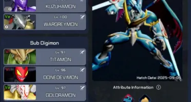 Digimon Super Rumble Conta Jump LV 38